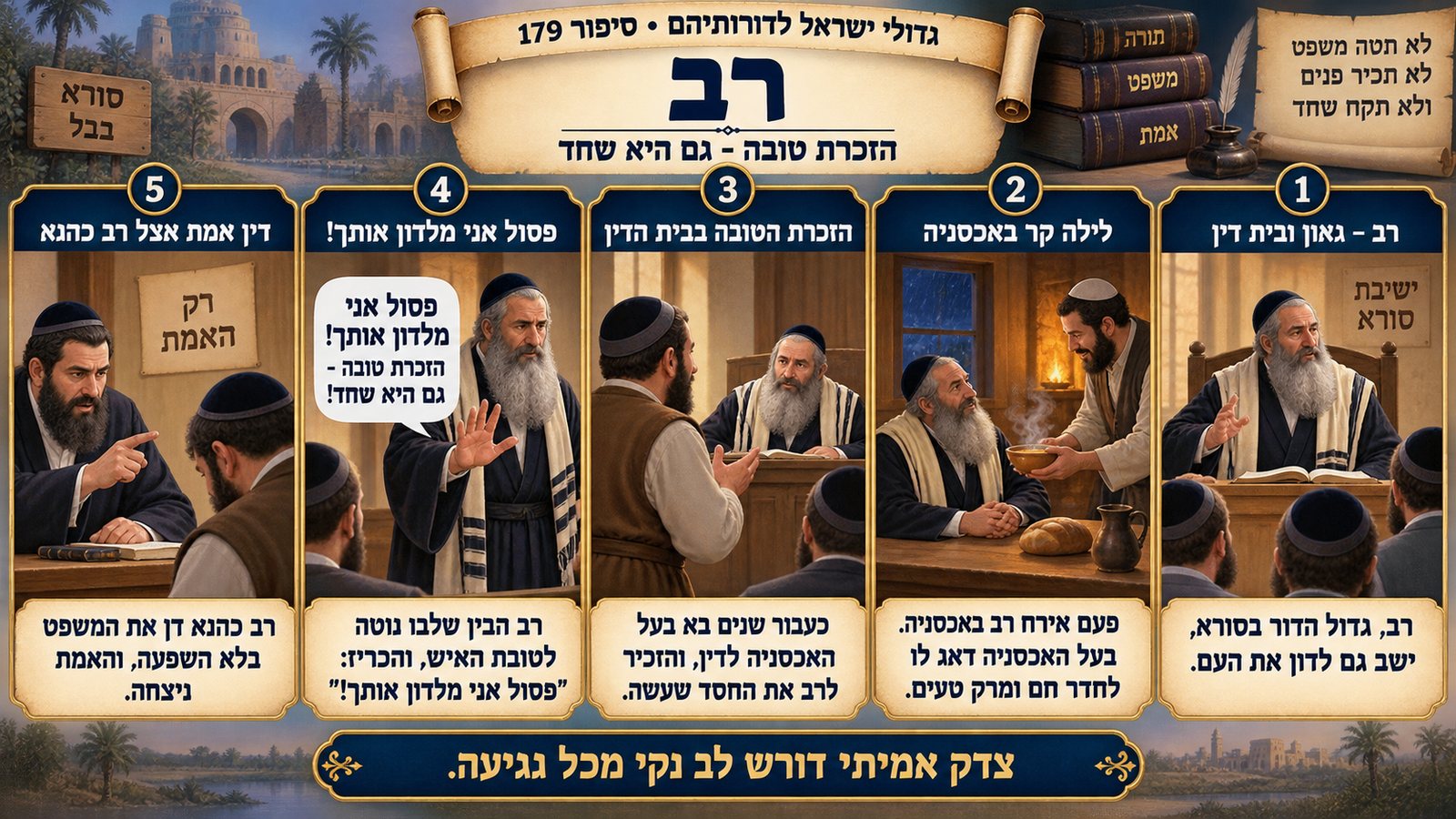 תמונת סיכום — רב: רב